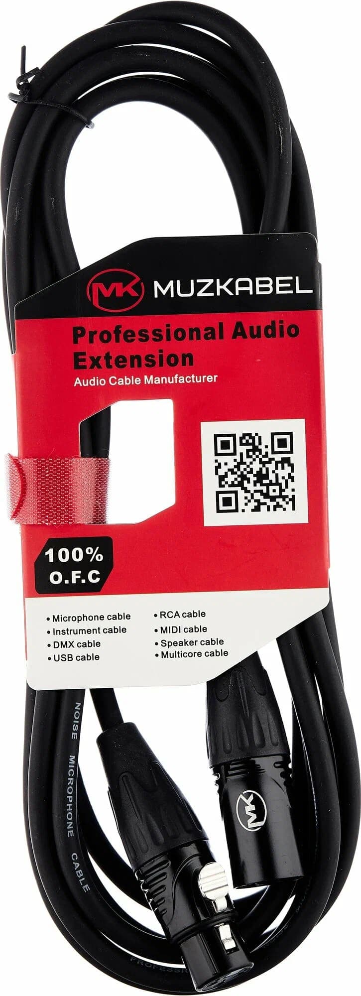 Микрофонный кабель MUZKABEL AMC07, XLR - XLR миниатюра 2