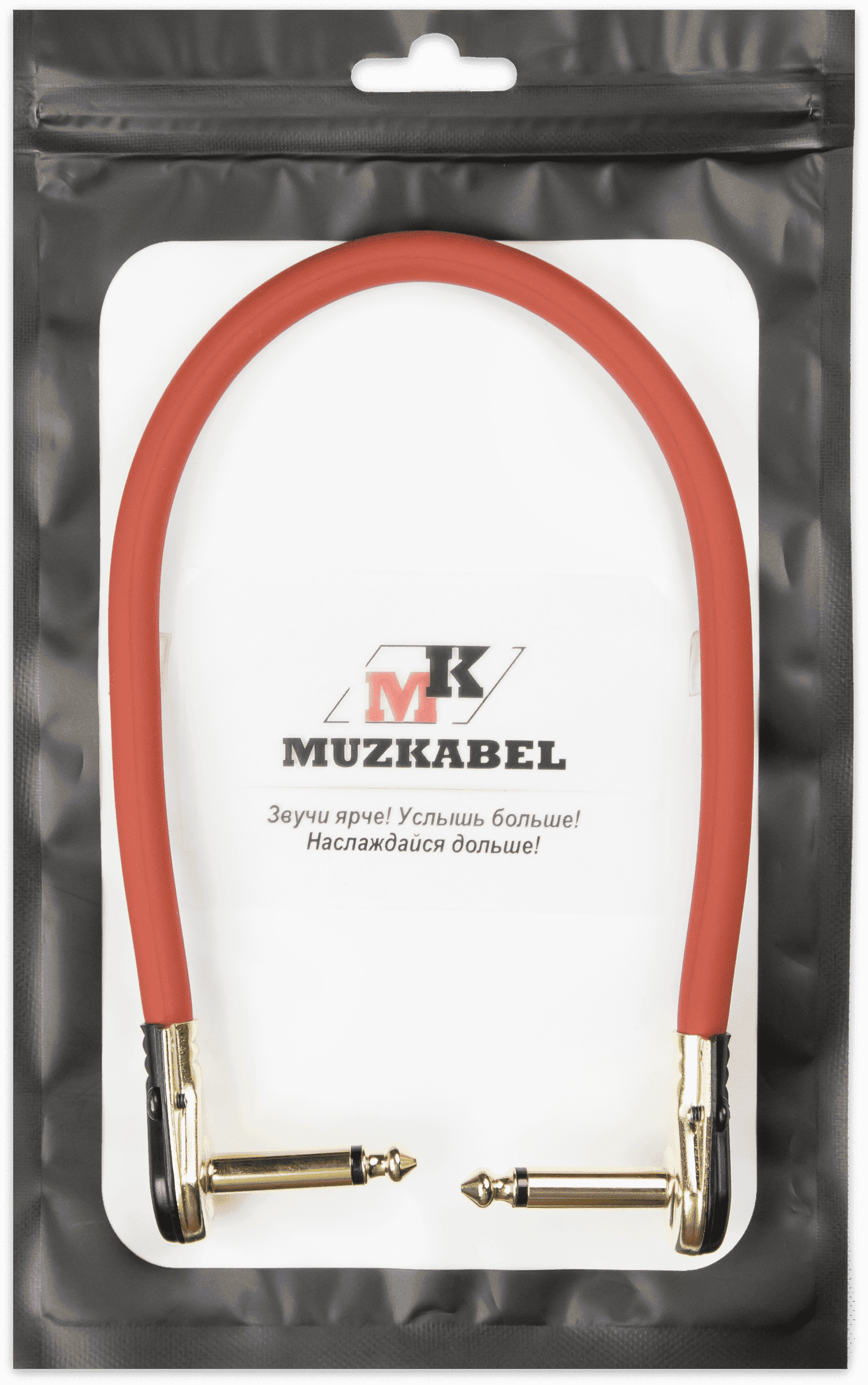 Патч-кабель MUZKABEL TJCIK3RP, JACK - JACK