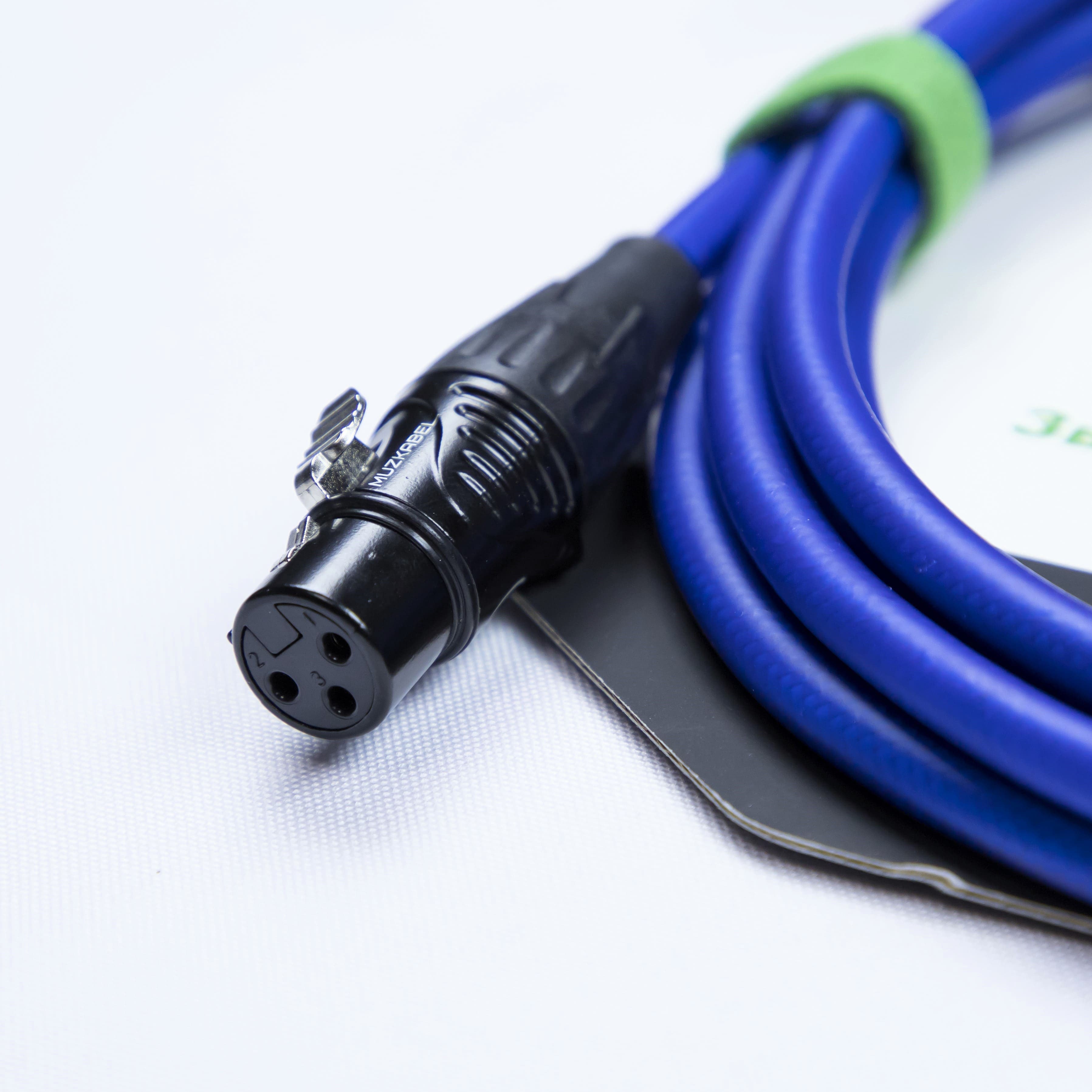 Аудио кабель MUZKABEL BSJMK5N, XLR (мама) - JACK (стерео) миниатюра 5