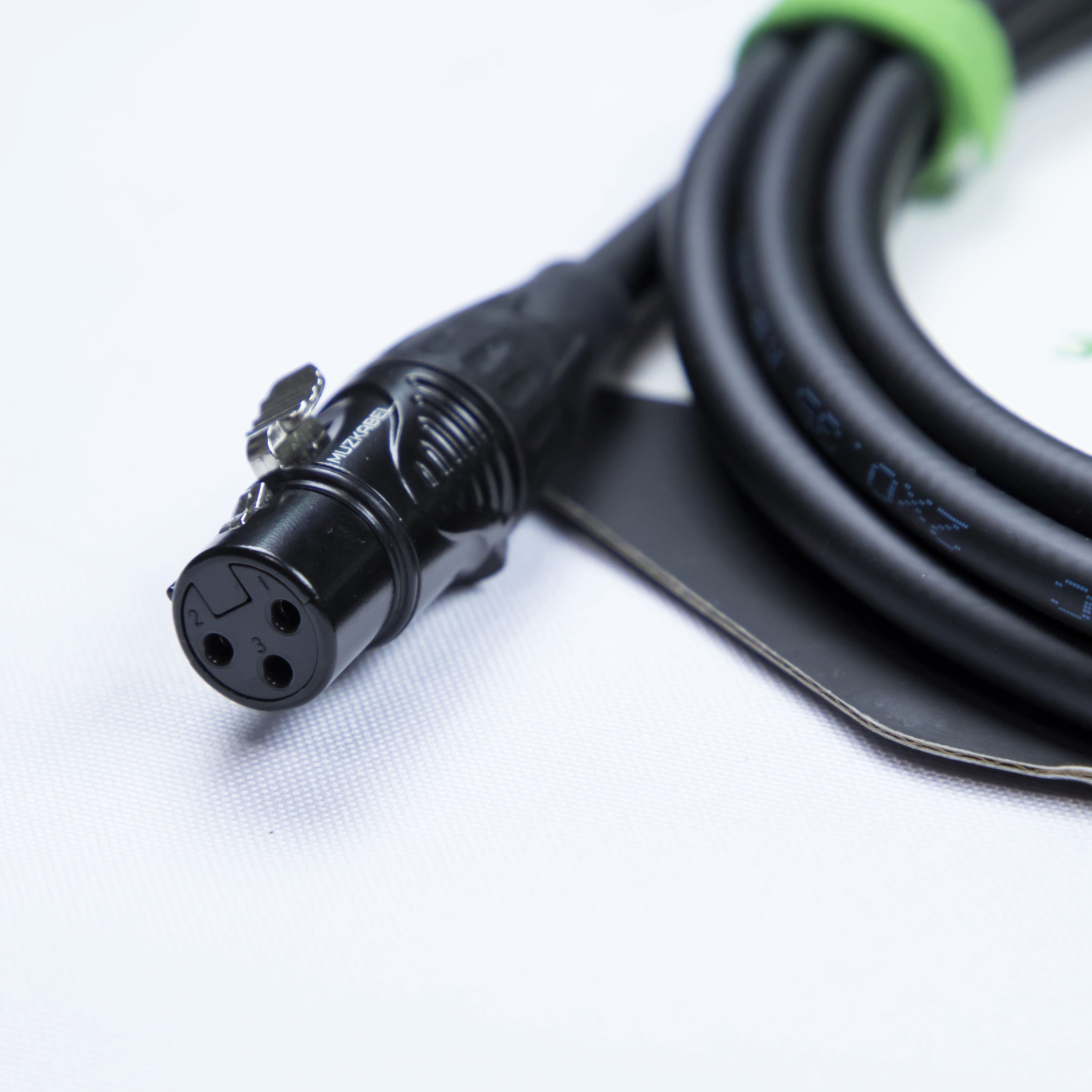 Аудио кабель MUZKABEL BSJMK5S, XLR (мама) - JACK (стерео) миниатюра 5