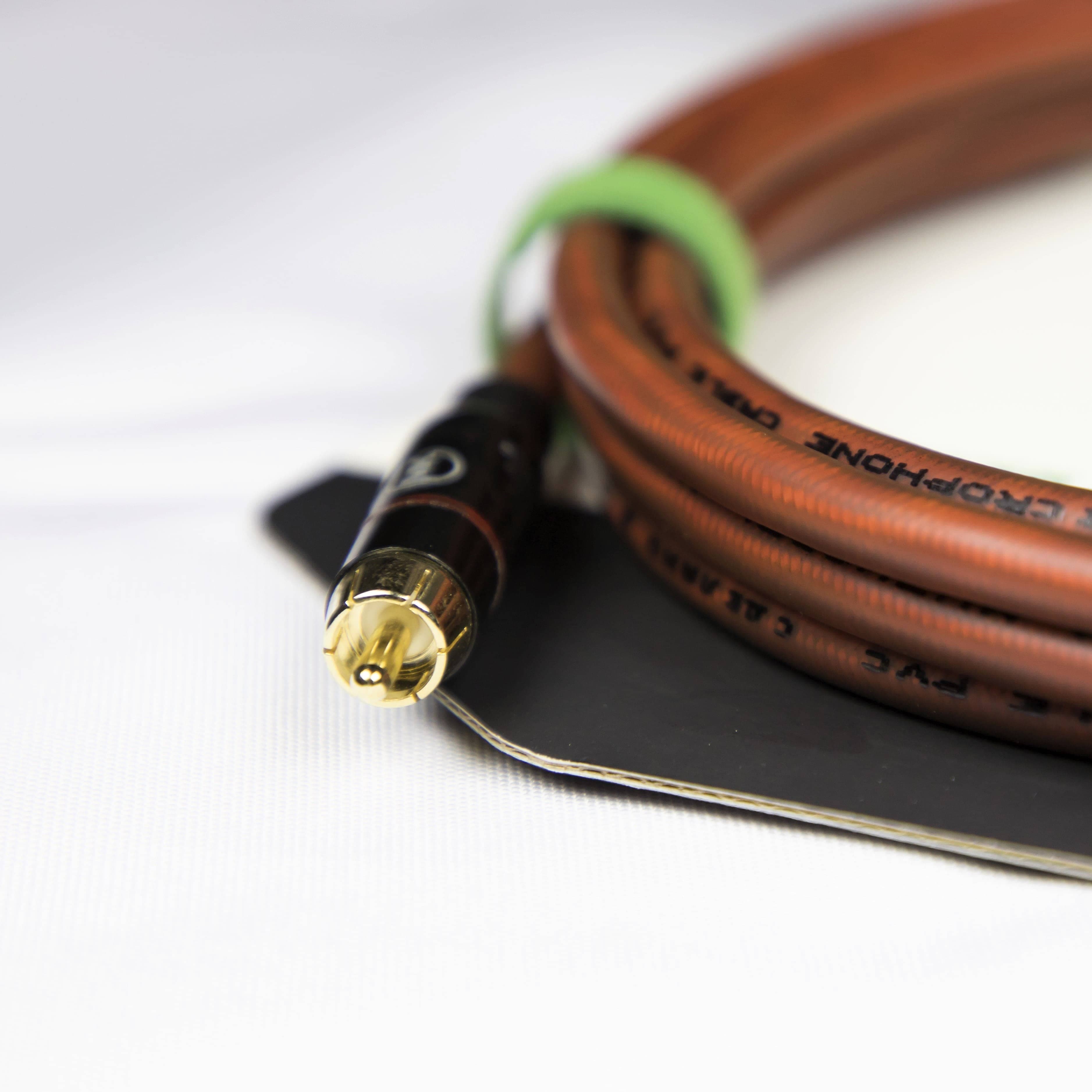Аудио кабель MUZKABEL RCXMK5B, RCA - RCA (Красное кольцо) миниатюра 5