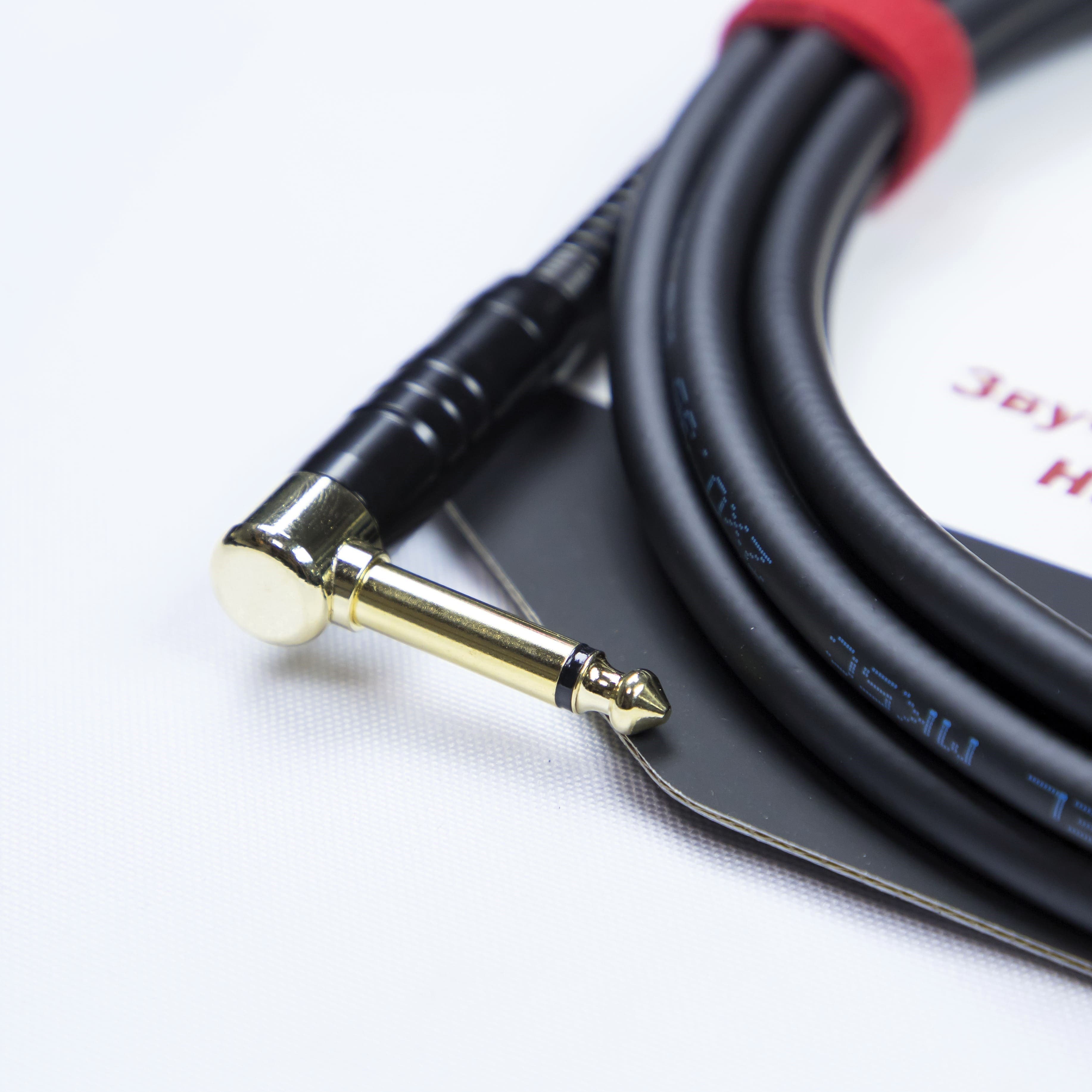 Гитарный кабель MUZKABEL JZMK5S(R), JACK - JACK (Угловой) миниатюра 5