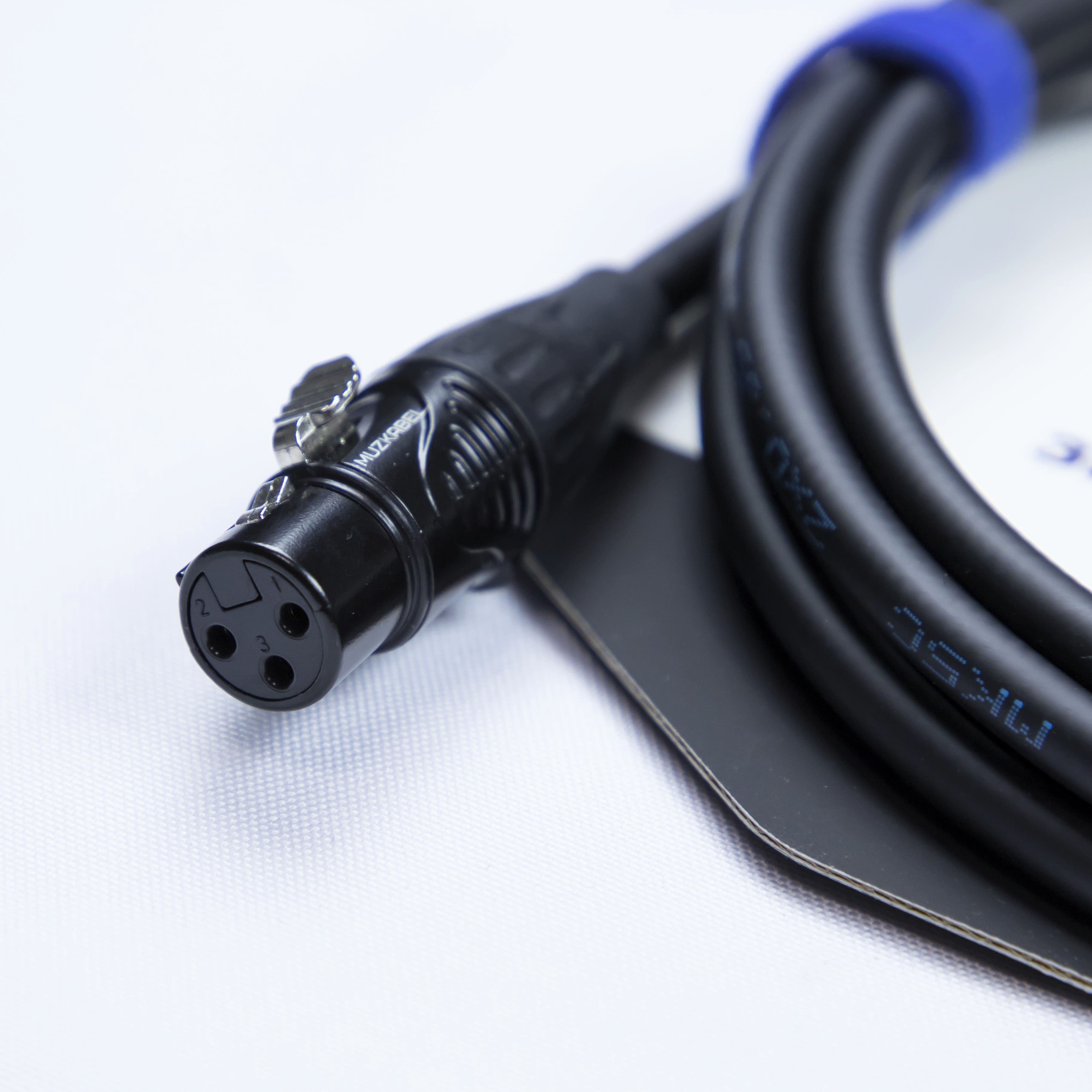Микрофонный кабель MUZKABEL XJSMK5S, XLR (мама) - JACK (моно) миниатюра 5