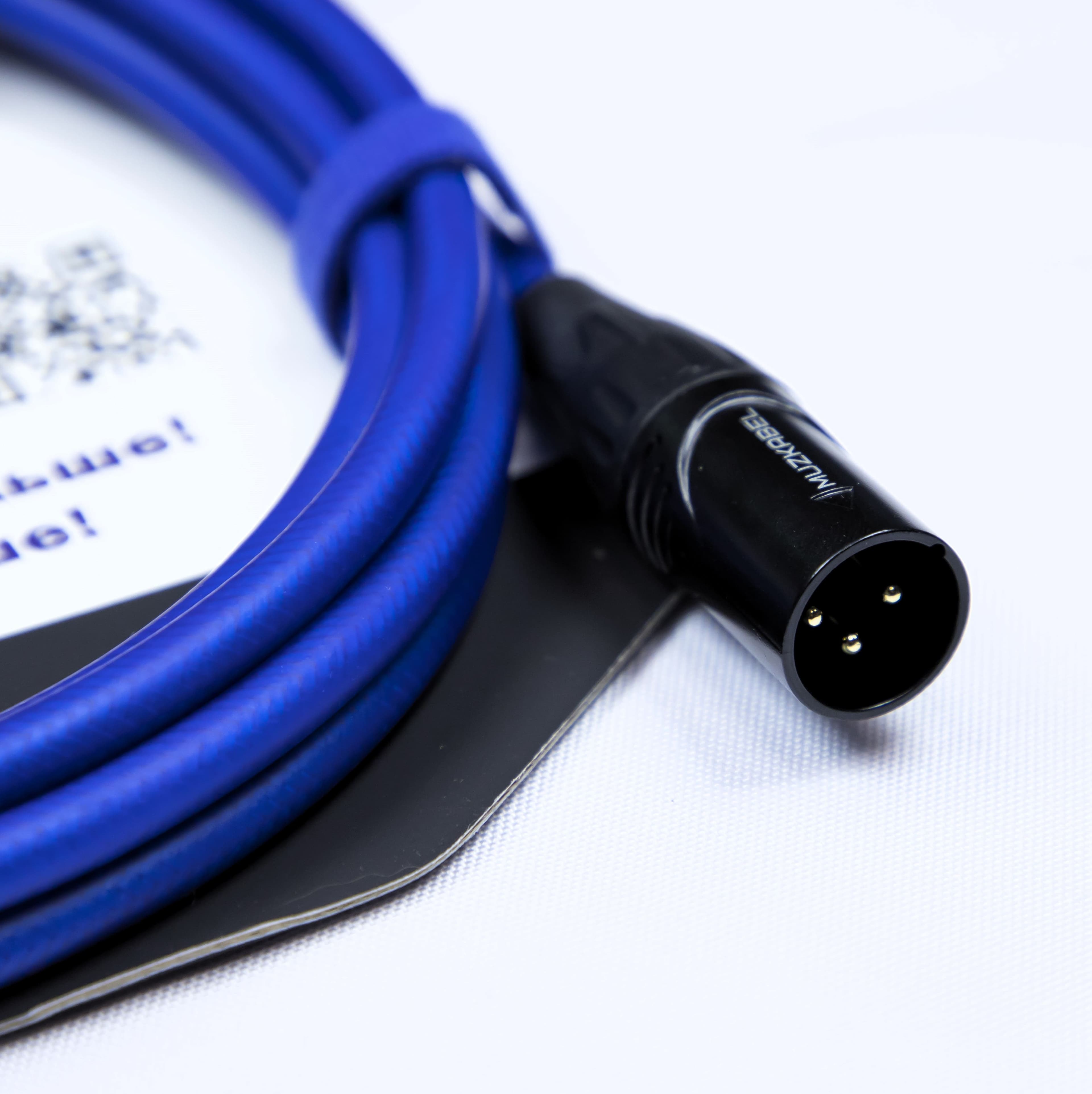 Микрофонный кабель MUZKABEL XXSMK5N, XLR - XLR миниатюра 6