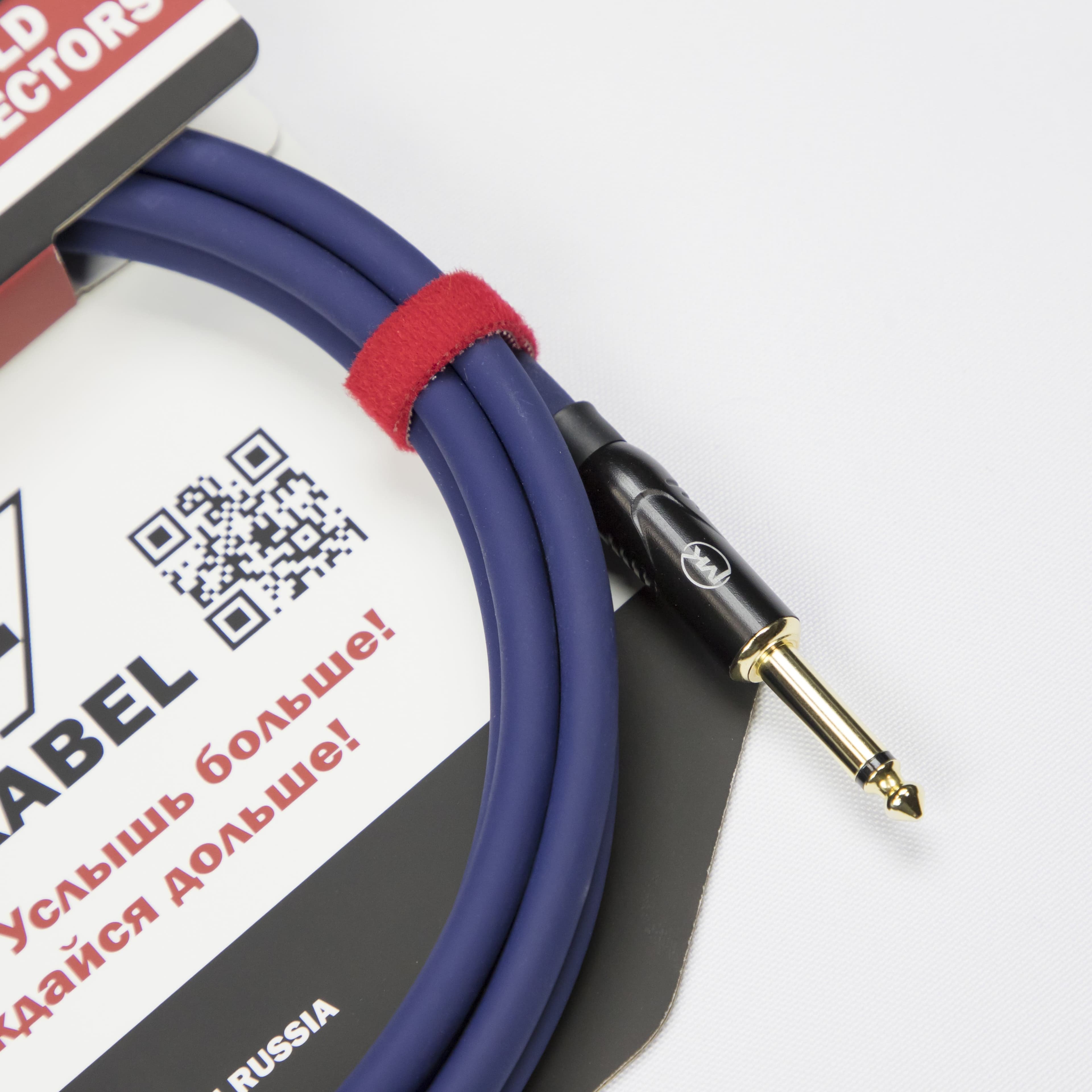 Гитарный кабель MUZKABEL JFNIK4S(R), JACK - JACK (Угловой) миниатюра 4