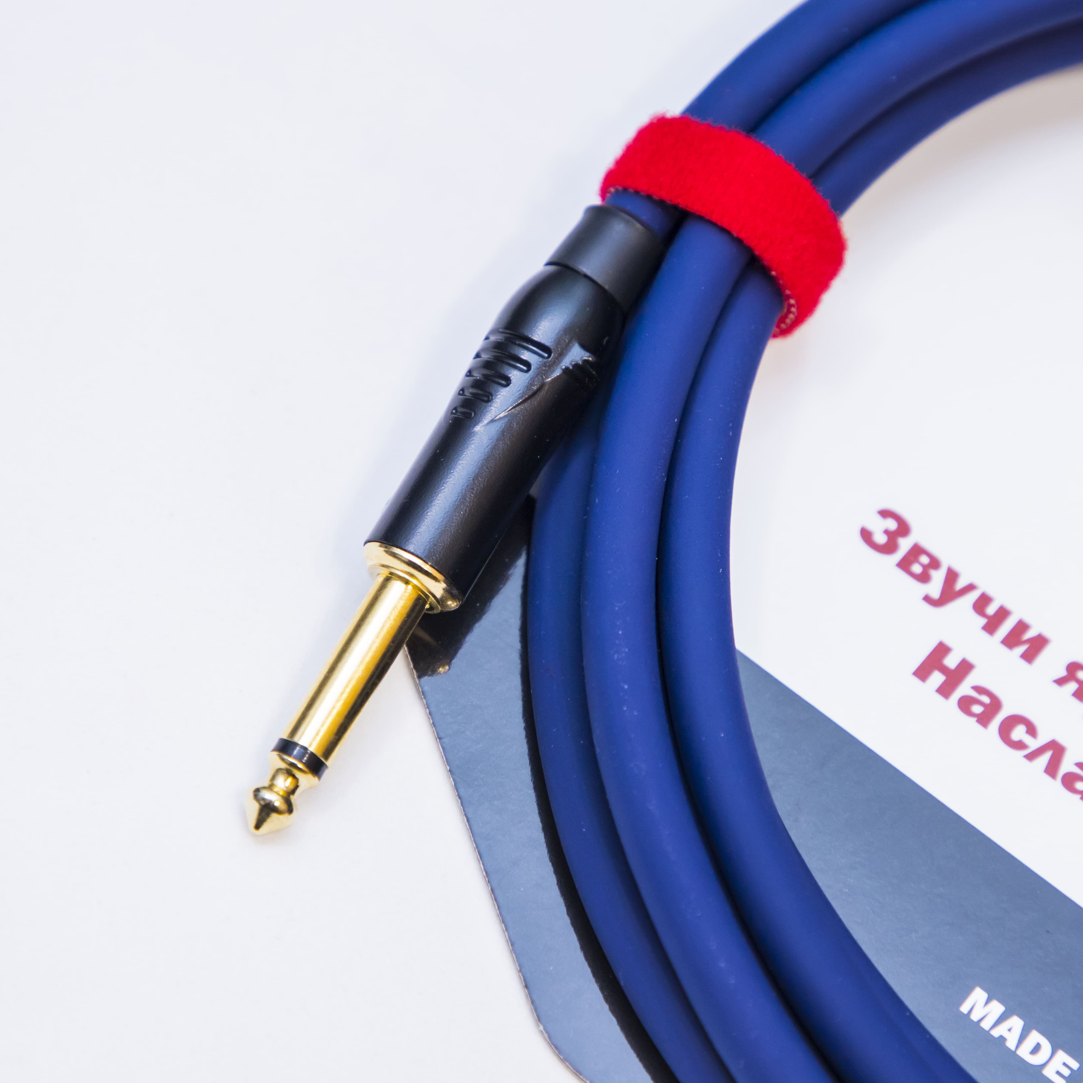 Гитарный кабель MUZKABEL FJSIK4S, JACK (моно) - XLR (папа) миниатюра 2