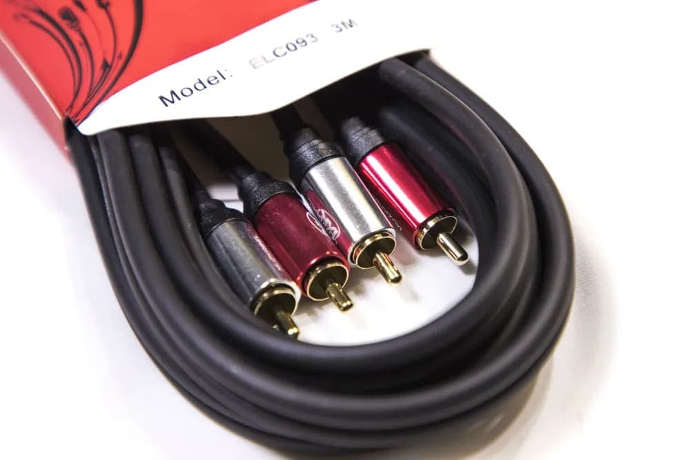 Аудио кабель MUZKABEL ELC09, 2RCA - 2RCA миниатюра 2