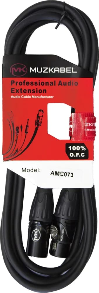 Микрофонный кабель MUZKABEL AMC07, XLR - XLR