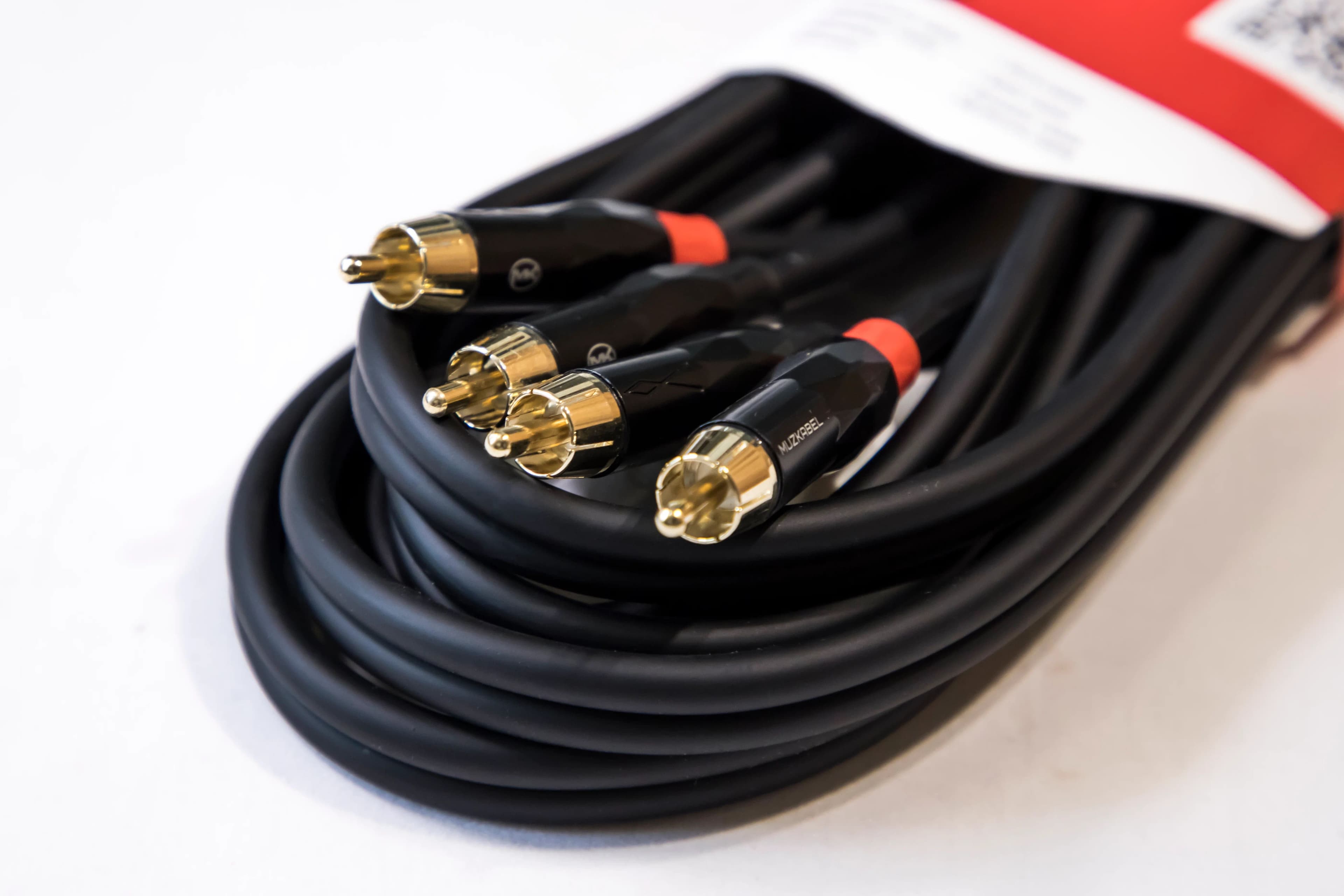 Аудио кабель MUZKABEL SLC04, 2RCA - 2RCA миниатюра 3