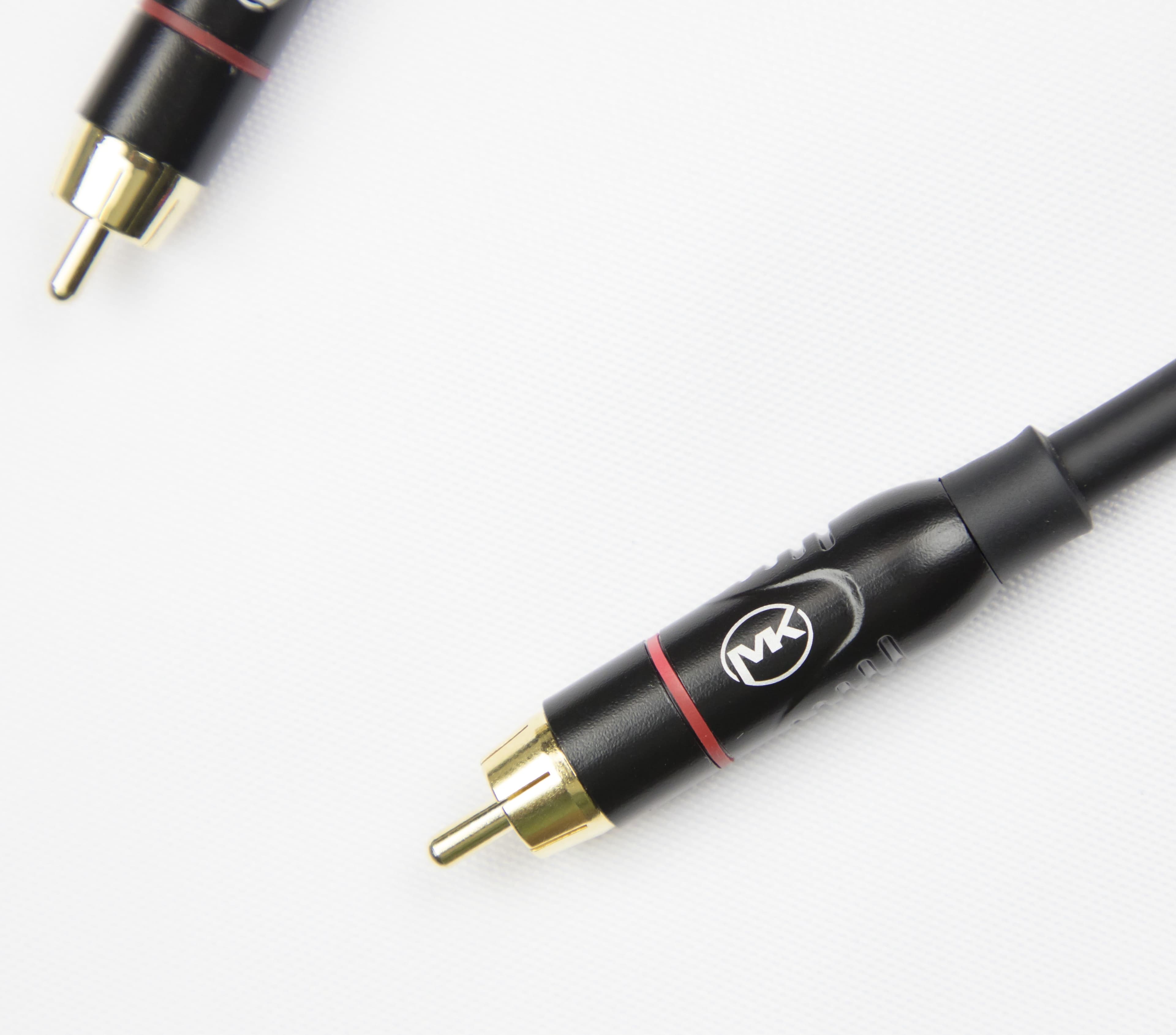 Патч-кабель MUZKABEL RSCMK3P, RCA – RCA (Красное кольцо) миниатюра 3