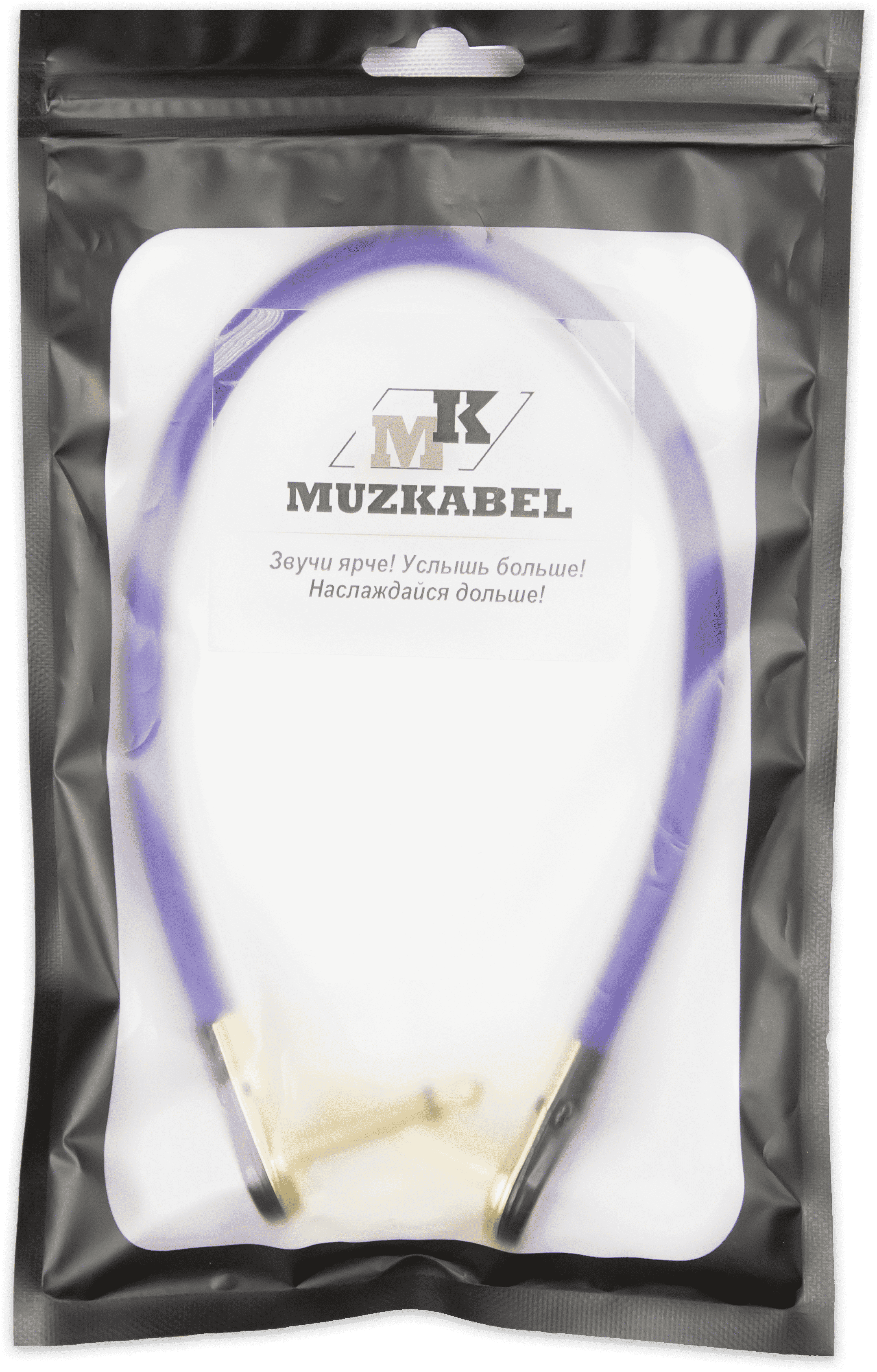 Патч-кабель MUZKABEL JFNIK4VP, JACK - JACK миниатюра 2