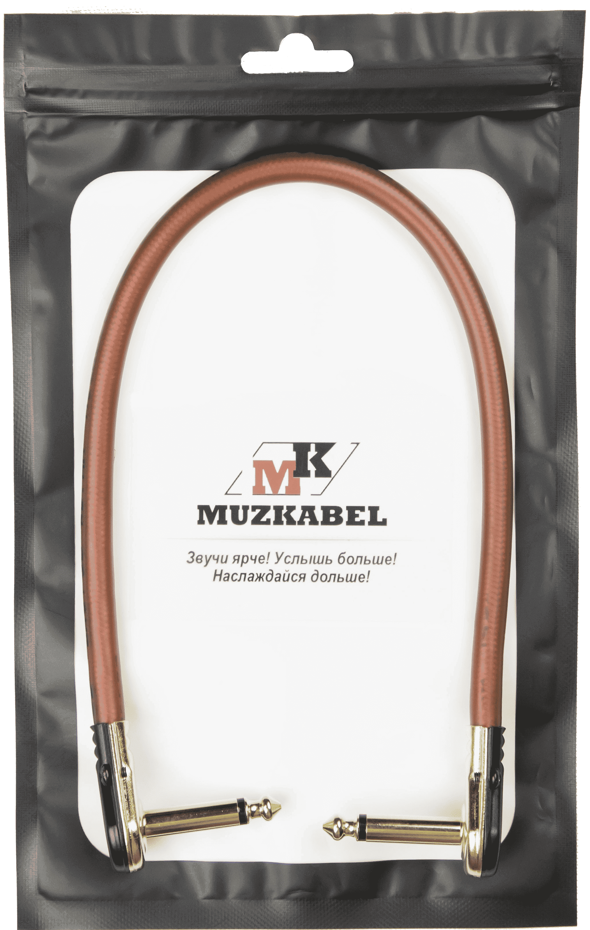 Патч-кабель MUZKABEL JZMK5BP, JACK - JACK