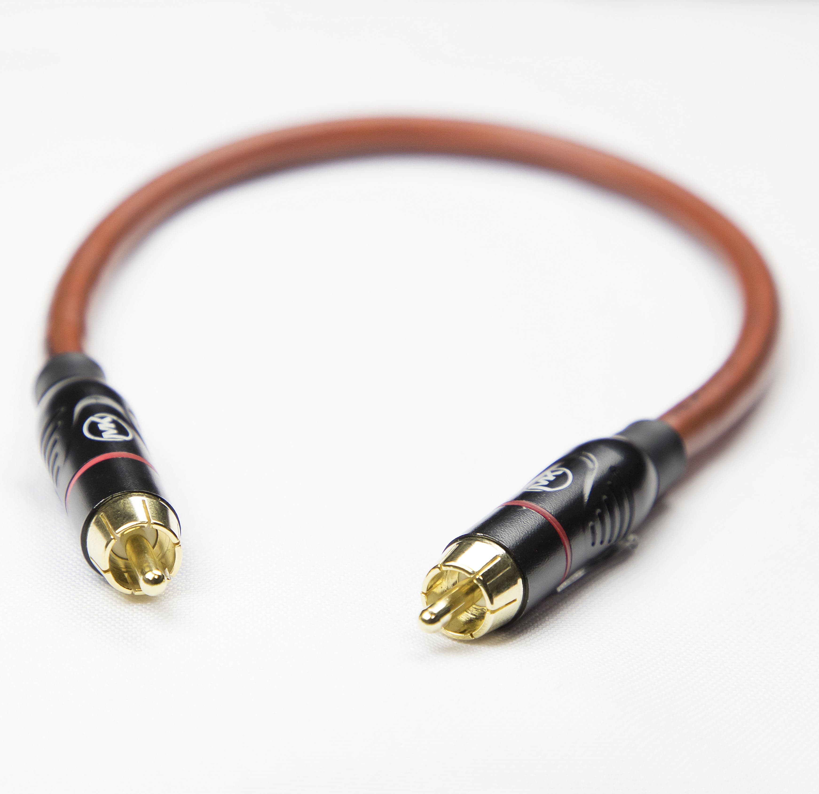 Патч-кабель MUZKABEL RCXMK5BP, RCA – RCA (Красное кольцо) миниатюра 4