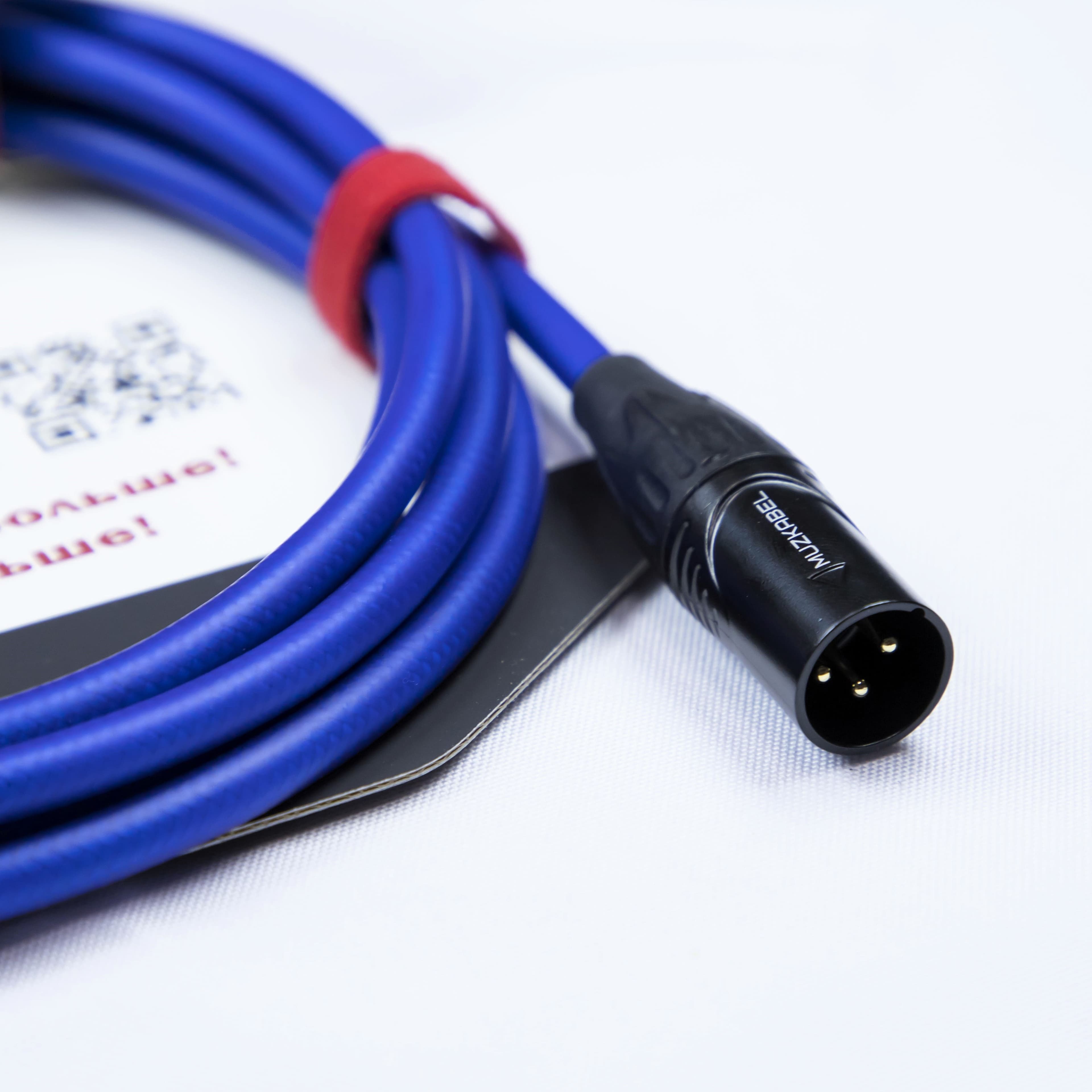 Гитарный кабель MUZKABEL AXSMK5N, JACK (моно) - XLR (папа) миниатюра 6