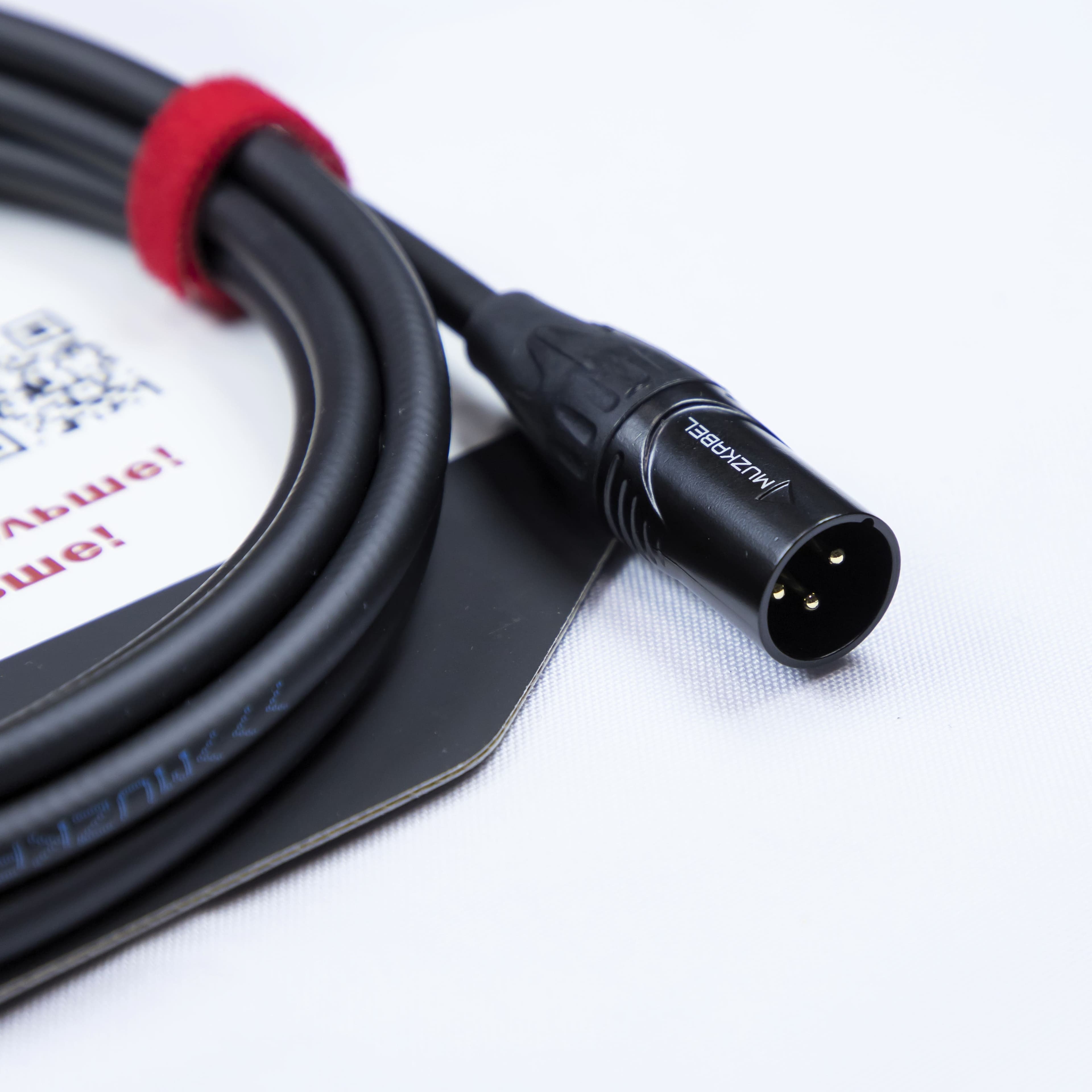 Гитарный кабель MUZKABEL AXSMK5S, JACK (моно) - XLR (папа) миниатюра 6