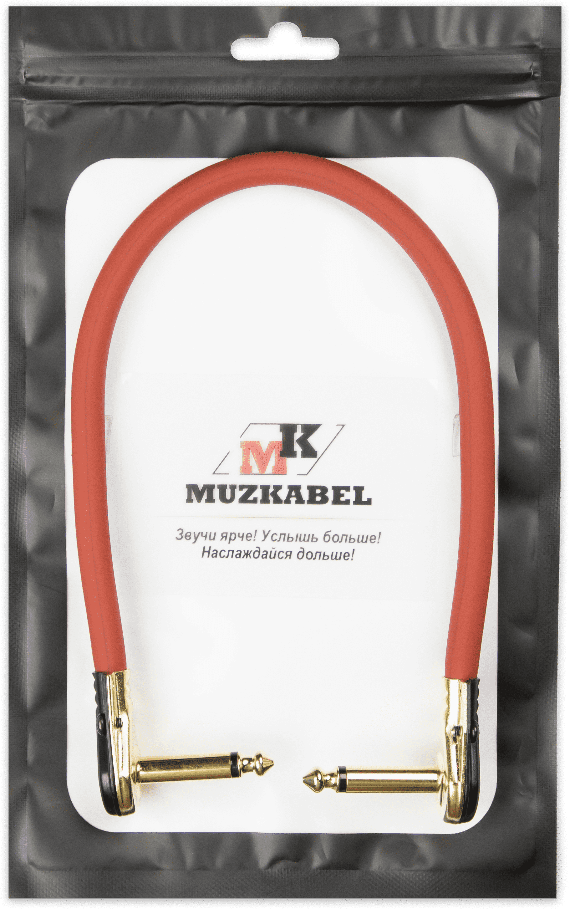 Патч-кабель MUZKABEL TJCIK3RP, JACK - JACK