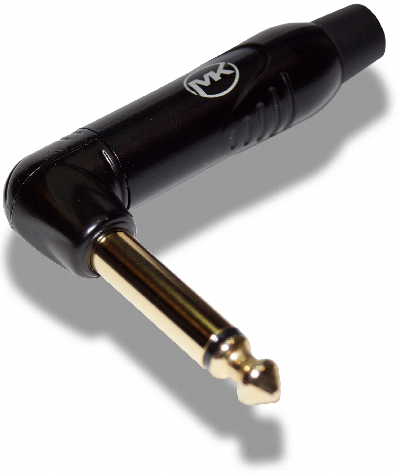 Разъем Jack (mono) MUZKABEL MJ-2GRX BK