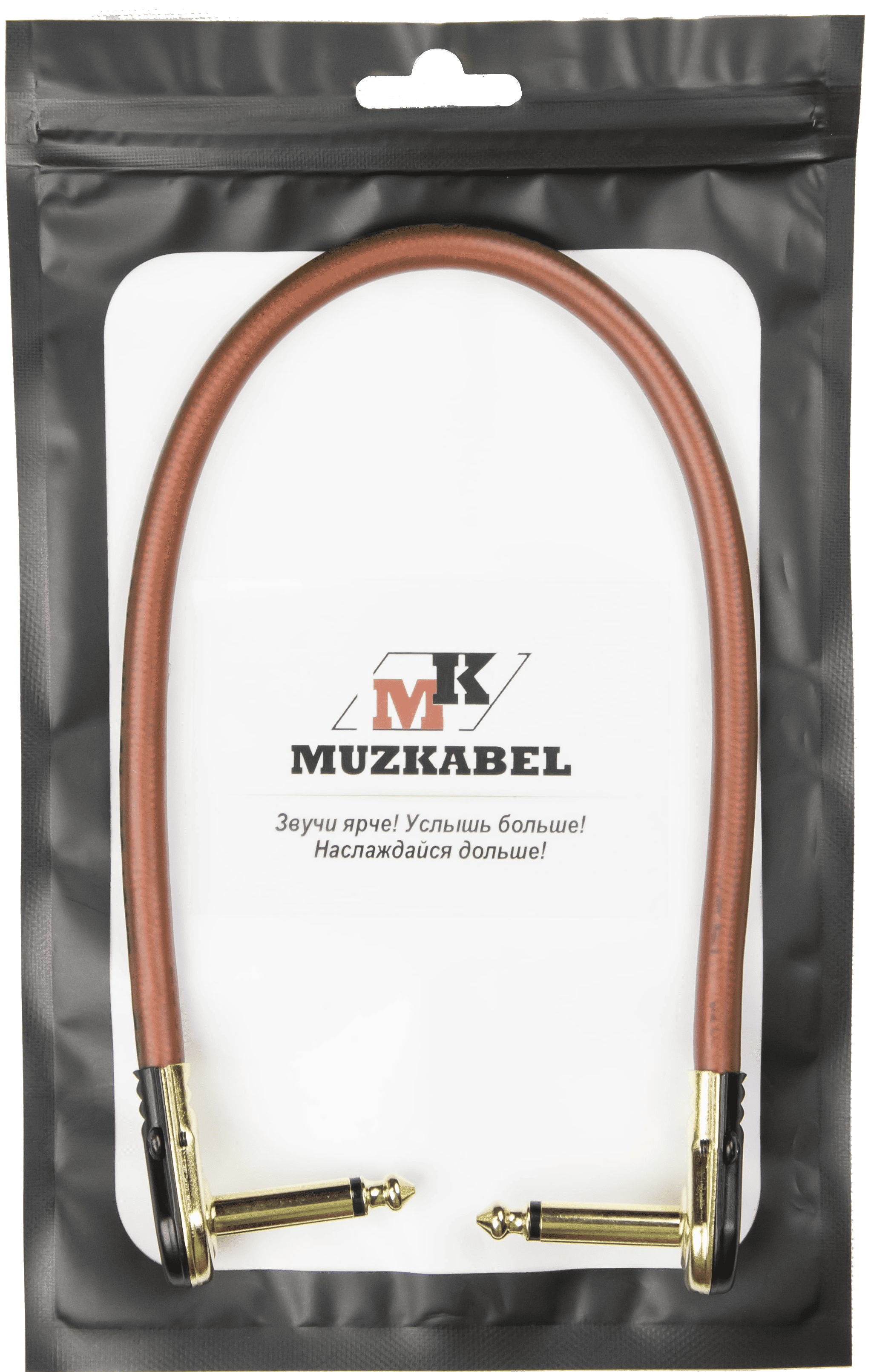 Патч-кабель MUZKABEL JZMK5BP, JACK - JACK